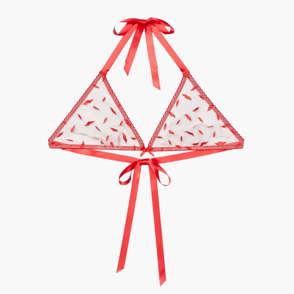 Savage X Fenty lips bralette